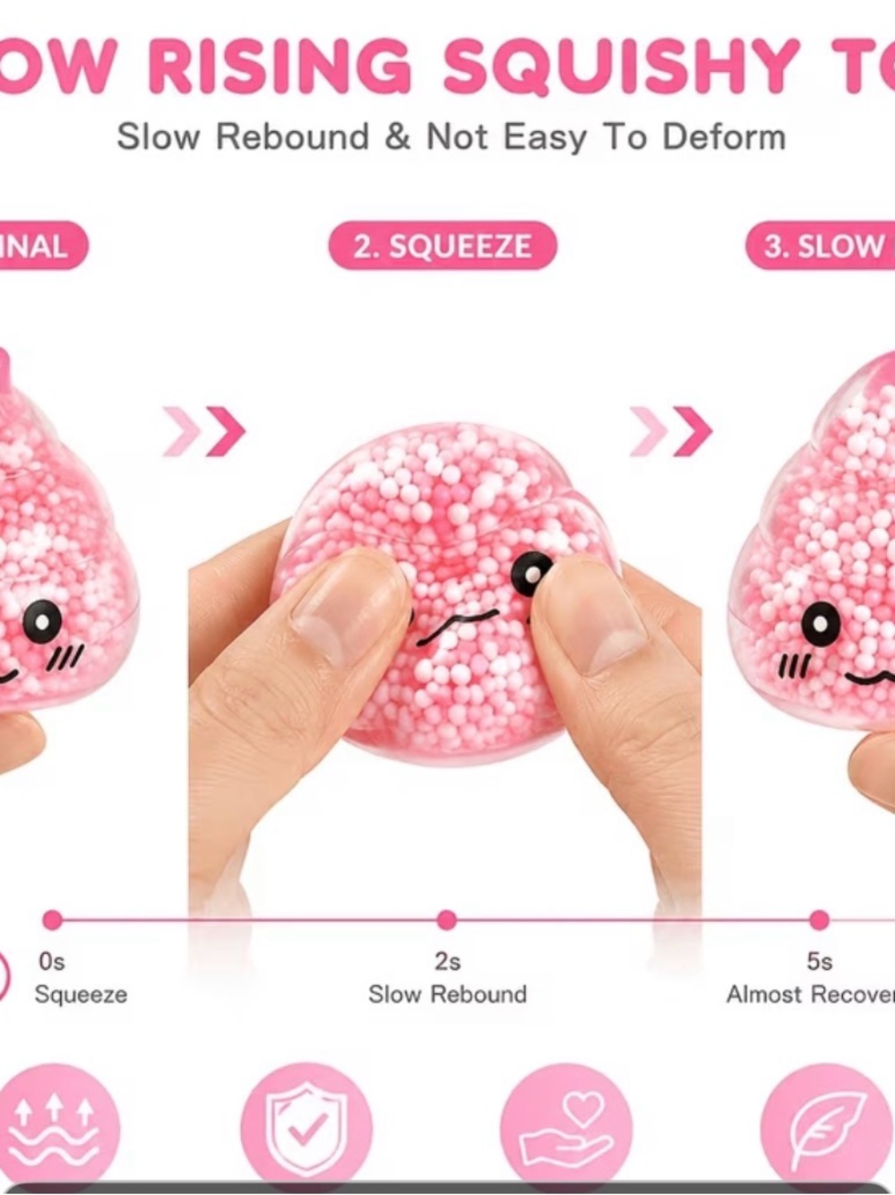 Poop Bead Squeeze Toys - Multicolor mystery - Picture 3 of 4